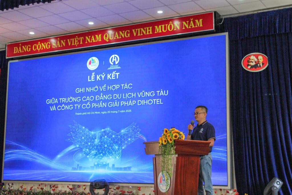 Ông Nguyễn Vĩnh Tâm – chủ tịch HĐQT, công ty Cổ phần Giải pháp DiHotel